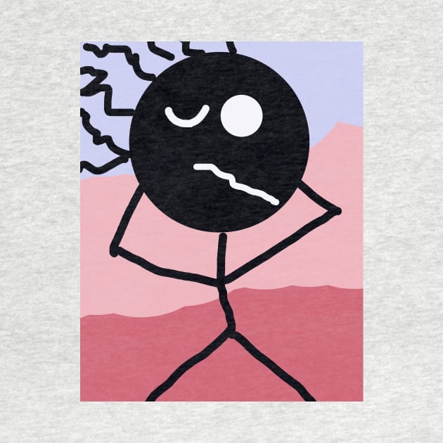 Kid Groovin' Stick Figure by Eigo Wild